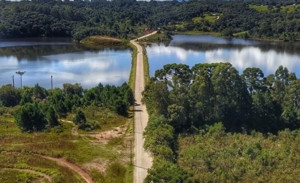 Governo entrega obra em estrada turística de Piraquara - Bem Paraná