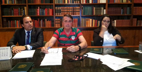 Bolsonaro, na live desta quinta-feira