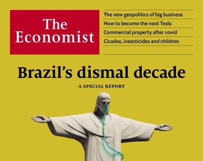 Em edição especial, &#39;The Economist&#39; critica Bolsonaro e vê &#39;década sombria&#39;  - Bem Paraná