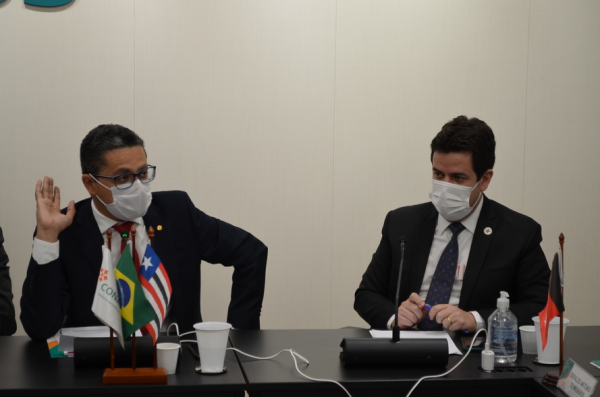 Reunião, ontem, do Conass em Brasília