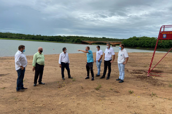 Secretário estadual do Desenvolvimento Sustentável e do Turismo, Márcio Nunes, percorreu, nesta semana, as margens do Rio Paraná