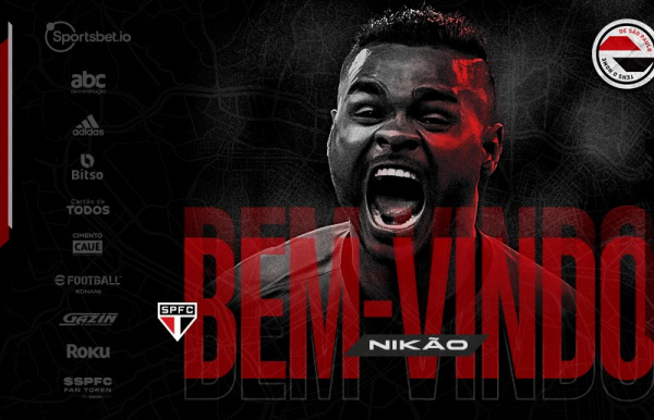 Nikão contratado pelo São Paulo