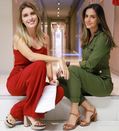 Joana Treptow e Paloma Tocci estarão na nova grade do BandNewsTV