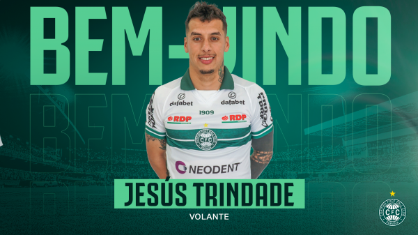 Coritiba confirma a contratação de Trindade