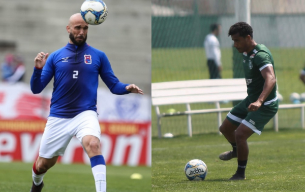 Sciola e Diogo Mateus: empate na lateral-direita