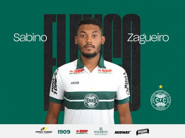 O zagueiro Sabino: emprestado pelo Santos