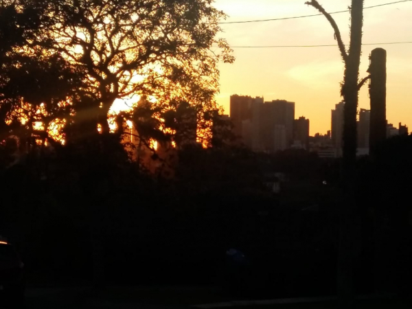 Sol em Curitiba