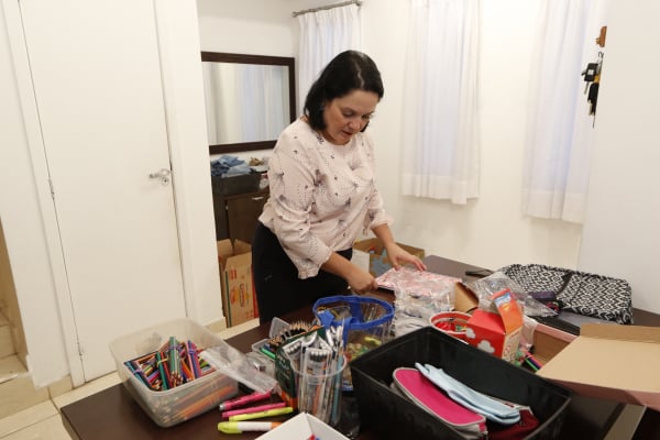 Soraya Motta: ideia é entregar os kits às crianças no próximo mês