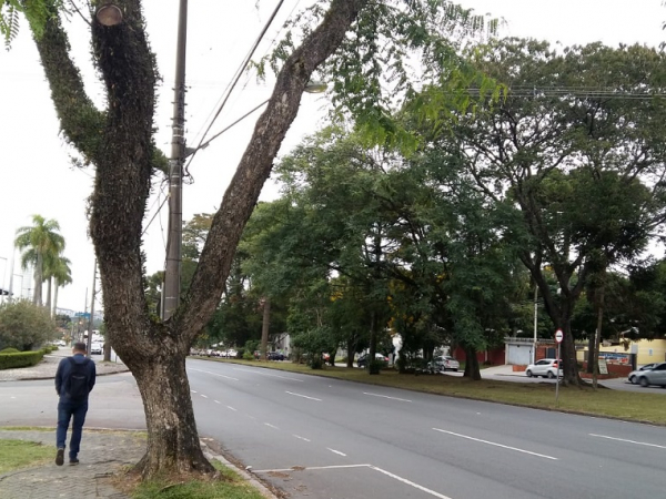 Frio em Curitiba nessa sexta-feira
