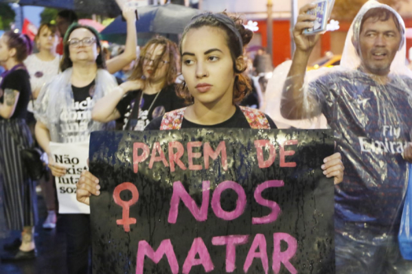 Marcha das Mulheres Trabalhadoras de Curitiba e Região, na última sexta-feira
