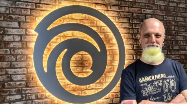 Hermann Henning Rauth na Ubisoft Blue Byte, em Düsseldorf