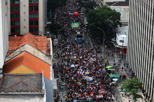 Para organizadores, manifestação de hoje pode ser uma das maiores