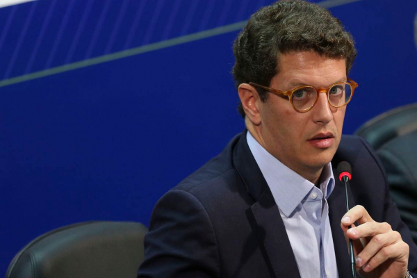 O ministro Ricardo Salles