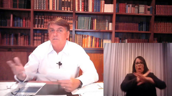 Bolsonaro, na live desta quinta-feira