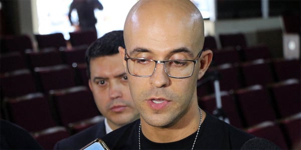O delegado adjunto da Polícia Civil de São José dos Pinhais, Michel Carvalho