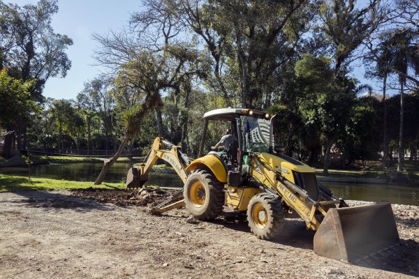 Obras em andamento