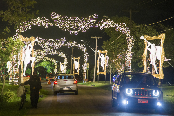 Para acompanhar o circuito natalino no Barigui é preciso fazer agendamento no site da programação de Natal