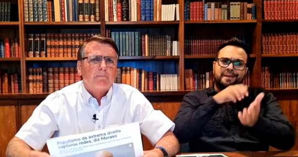 Bolsonaro, na live desta sexta-feira