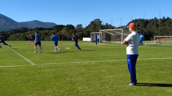 Treino no CT Ninho da Gralha