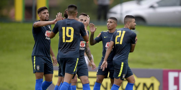 Jogo-treino da seleção brasileira contra a Portuguesa: vitória fácil