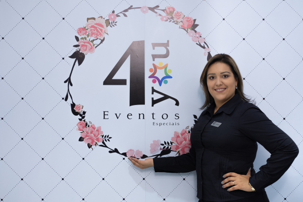 Empresários do setor de eventos como Andressa Lima sentiram o impacto da crise do Coronavírus em seus negócios