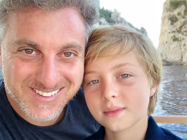 Luciano Huck e Benicio