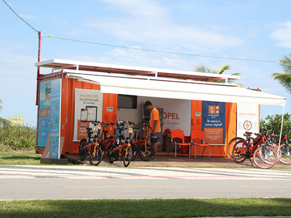 Estação da Copel no Litoral