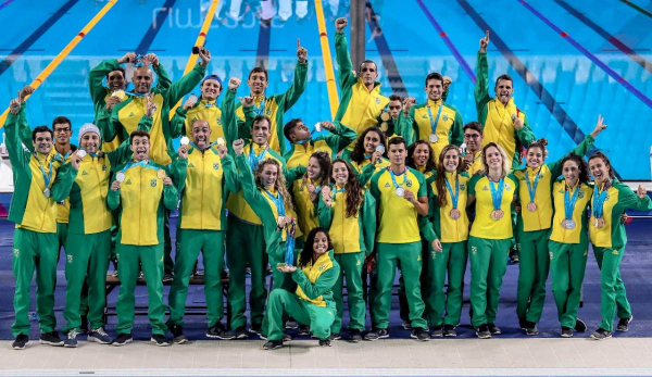 Nadadores brasileiros: 30 medalhas, sendo 10 ouros