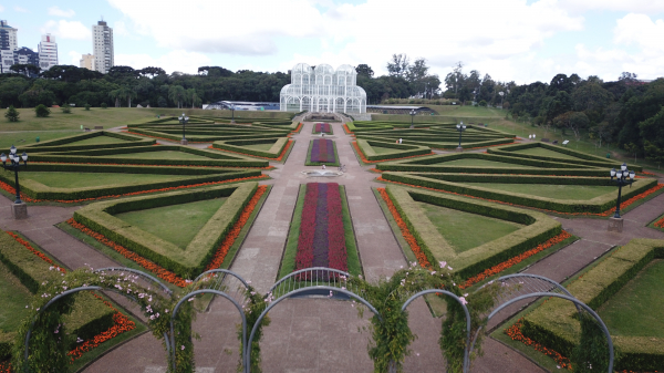 O Jardim Botânico, em Curitiba
