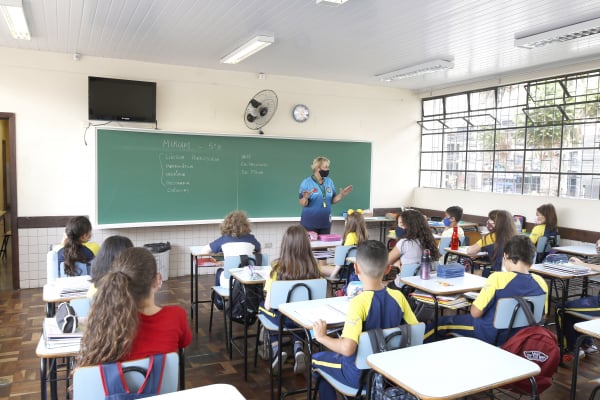 A suspensão das aulas depende do número de casos