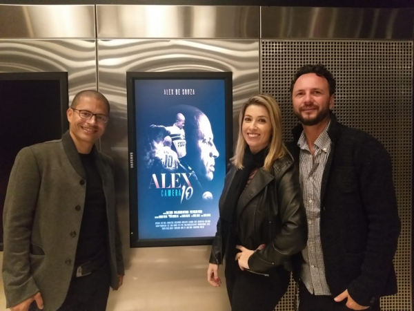 Alex, Simone Bello e Adriano Rattmann