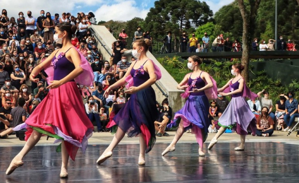 Apresentação no Parque São Lourenço, na semana passada