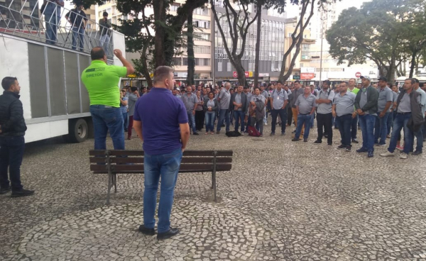 Assembleia de motoristas e cobradores realizada em abril