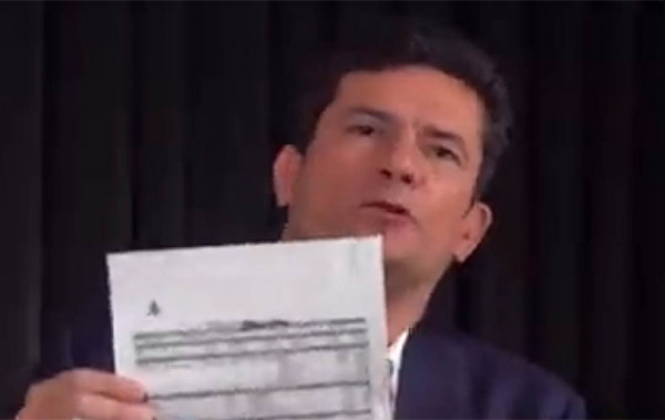 Moro, na live com o deputado Kim Kataguiri