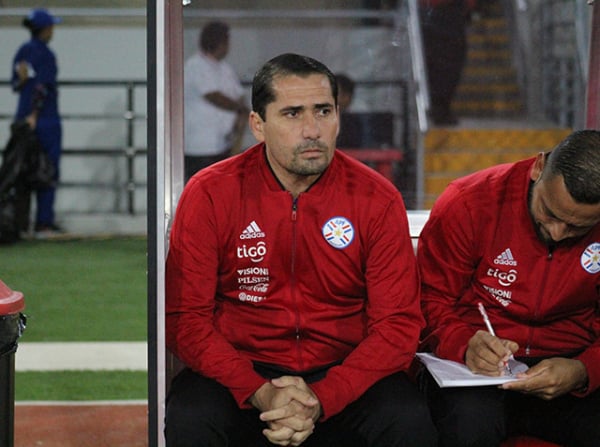 Morínigo na seleção do Paraguai