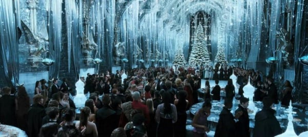 Baile do Torneio Tribuxo, que aparece no quarto livro da saga "Harry Potter"