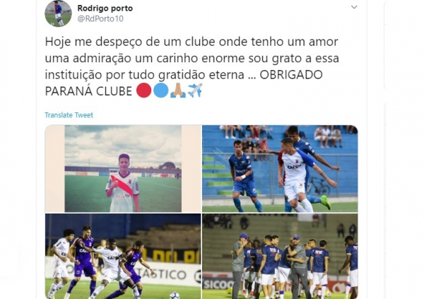 Dois Jogadores Deixam O Parana Clube Antes Da Rodada Final Bem Parana