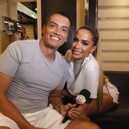 Anitta e Leo Dias