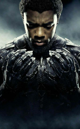 O ator Chadwick Boseman encantou o público com seu Pantera Negra forte e discurso contundente