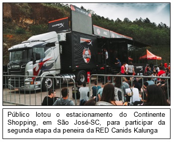 O truck percorre o País
