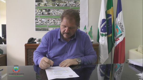 O prefeito de Campo Magro