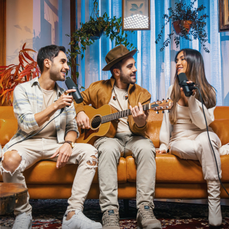 ‘Deixa vir do Coração’ é a realização de um sonho para Diogo, Rodrigo e Gabi Melim, fãs de Djavan