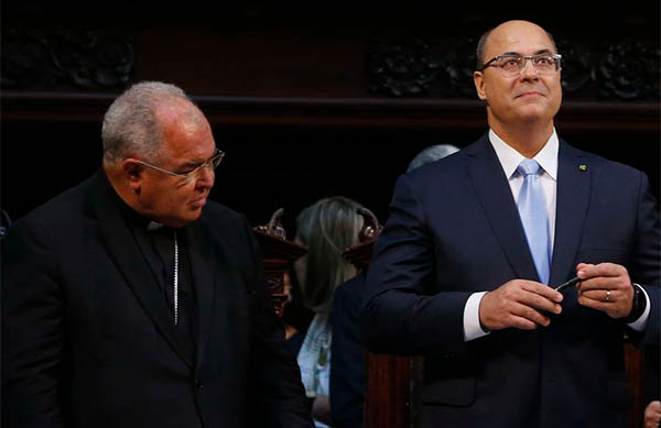 Wilson Witzel toma posse