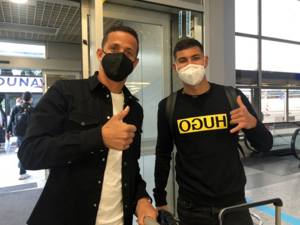 Luiz Felipe e Bruno Guimarães se apresentam à seleção olímpica