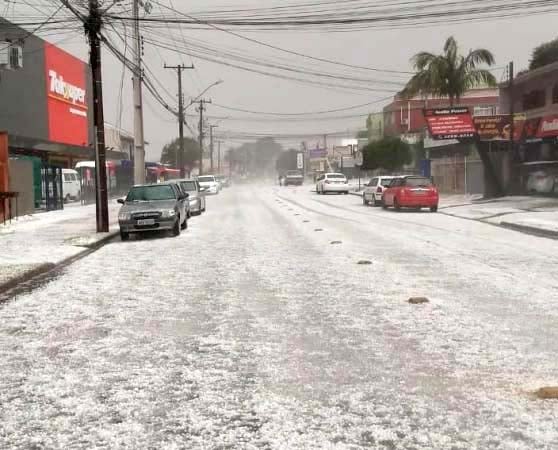 Defesa Civil Alerta Para A Possibilidade De Nova Chuva De Granizo Em Curitiba Bem Parana