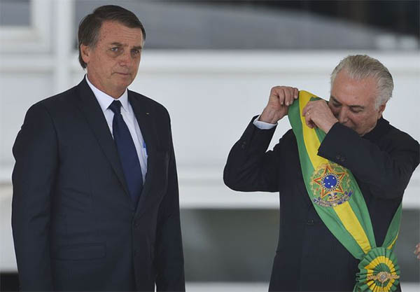 Bolsonaro e Temer