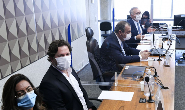 Danilo Trento prestou depoimento na CPI da Pandemia nesta quinta