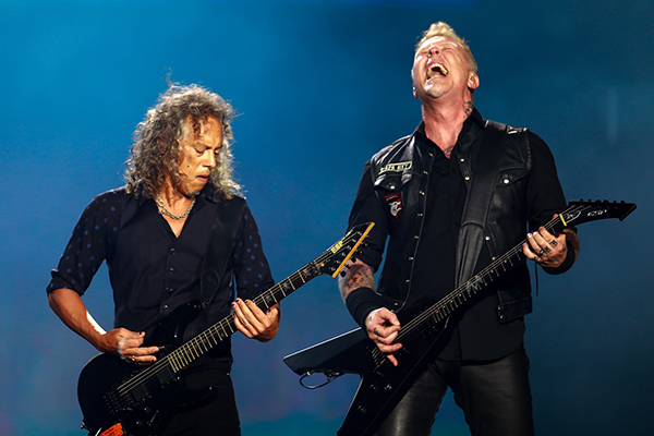 Metallica e Greta Van Fleet em 23 de abril de 2020