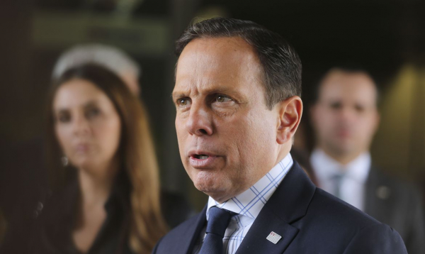 Doria (PSDB): governador de SP diz que não tem sintomas