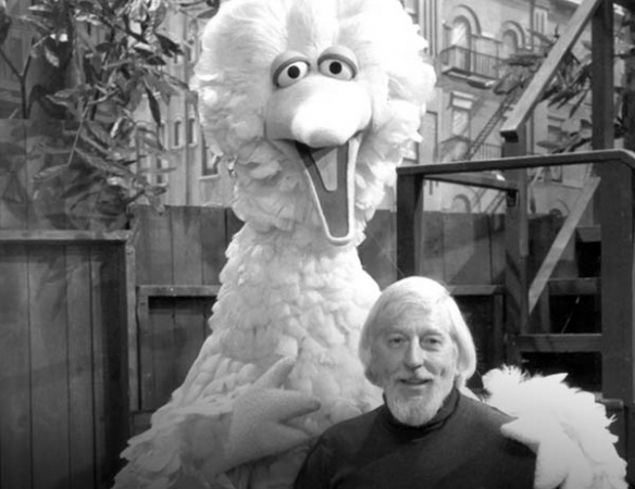 Caroll Spinney e Garibaldo